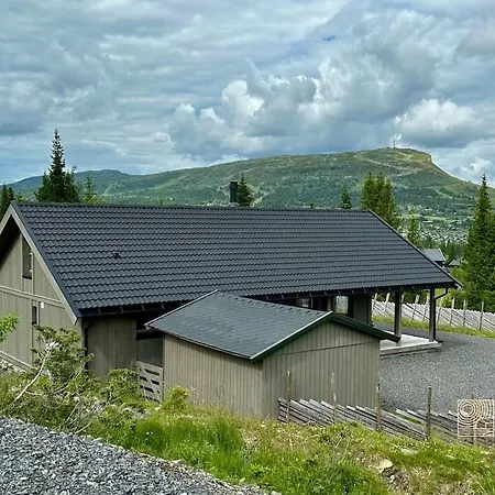 Modern Skeikampen With Ski-in Out Cross Country Trails & Great View 度假居 Aulstad