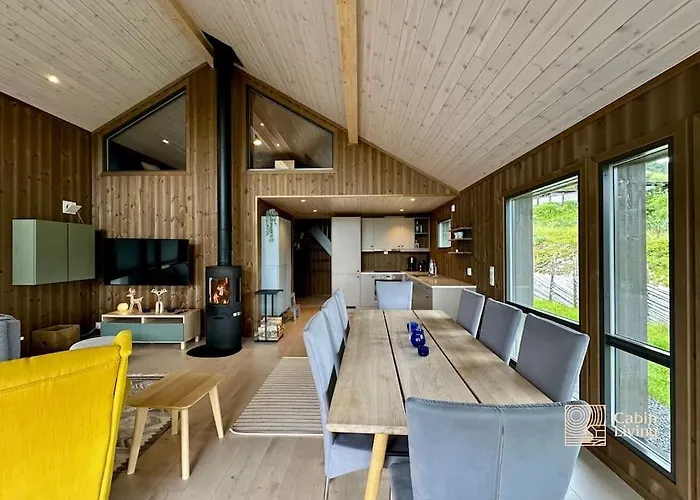 Modern Skeikampen With Ski-in Out Cross Country Trails & Great View
