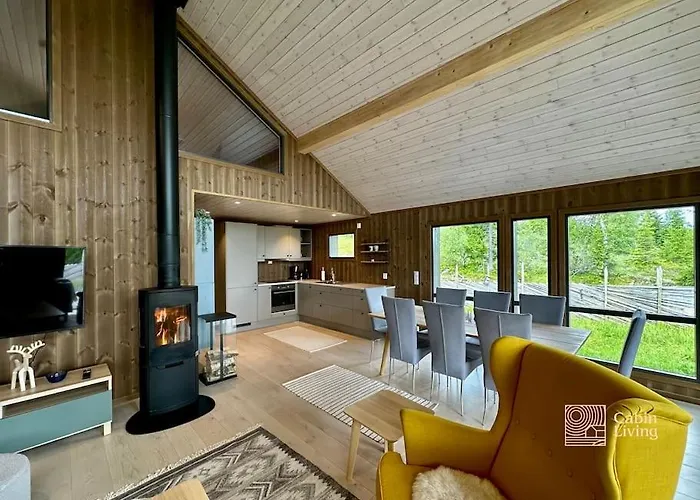 Feriehus Modern Skeikampen With Ski-in Out Cross Country Trails & Great View *