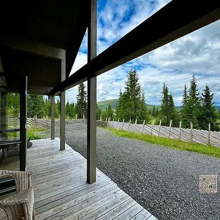 Modern Skeikampen With Ski-in Out Cross Country Trails & Great View * Aulstad
