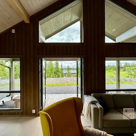 Feriehus Modern Skeikampen With Ski-in Out Cross Country Trails & Great View